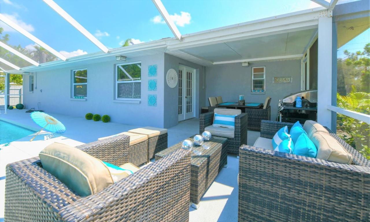 Contemporary Cozy Pool Villa II - Pool & Nearby Beach Venice Luaran gambar